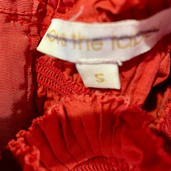 Red Ruffled Dress - Picture 11 of 11